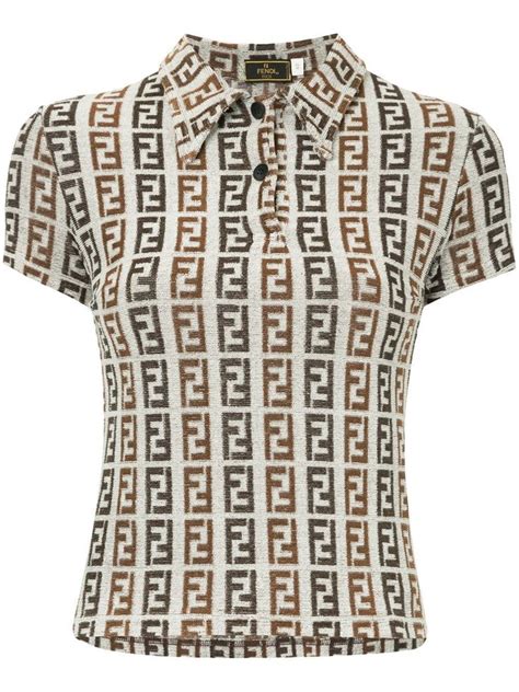 fendi womens short sleeved tops|Fendi dress shirts.